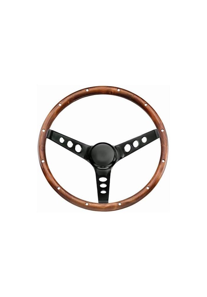 Grant 313 Classic Wood Steering Wheel - 15 Inch Vehicle Specific Fit - Image 5